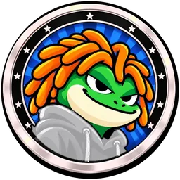 Pippy badge: Electric Blue